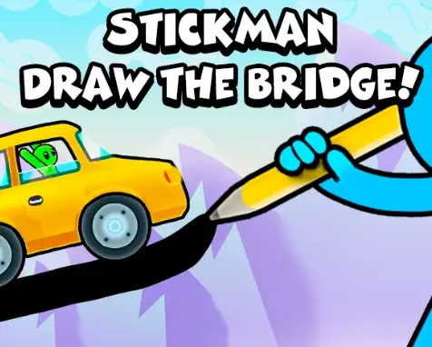 Stickman Draw the Bridge