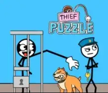Thief Puzzle: to pass a level